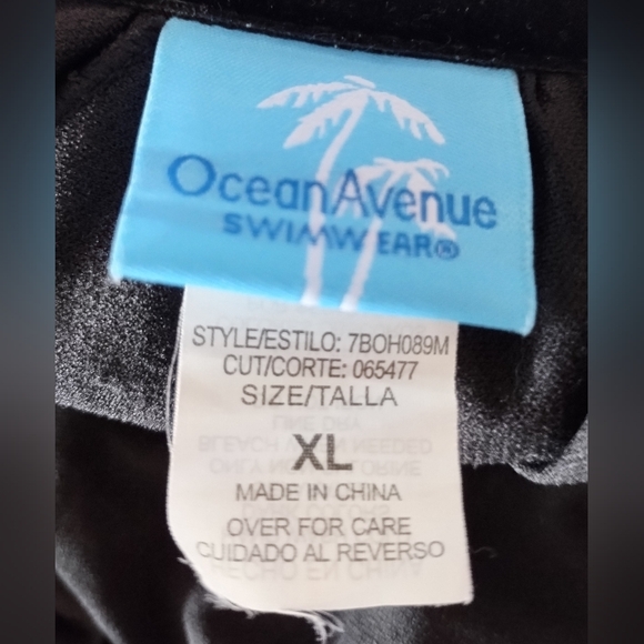 OCEAN AVENUE 2 PC TANKINI BATHING SUIT SZ XL - Picture 8 of 10